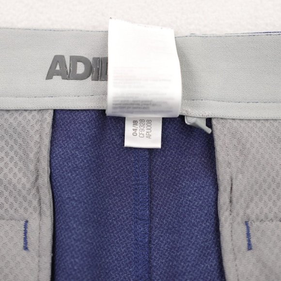 Adidas Ultimate365 Twill Crosshatch Pants Men's Size 35 X 31 Blue Stretch - Picture 7 of 8